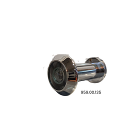 Hafele 959.00.135 DR.VIEW W/CAP 180 DEG BR.CHR.POL