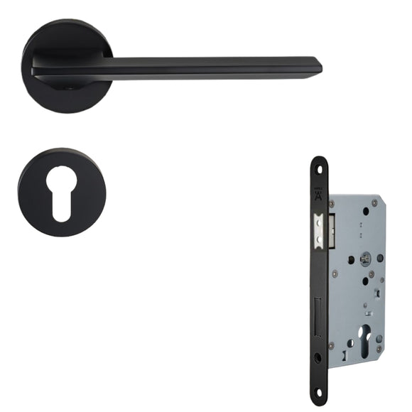 Hafele 489.11.134 LEV HDL MOR MAG SET WC ZI.BL.MATT