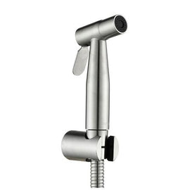 Hafele 485.95.096 WC SPRAY CURVE W.HOSE SAT.ST.S