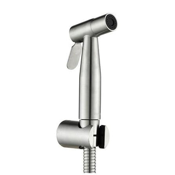 Hafele 485.95.096 WC SPRAY CURVE W.HOSE SAT.ST.S