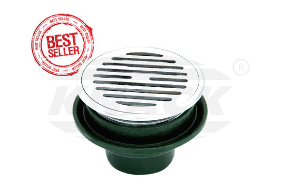 Knack 02-FD224B3 Odor Eliminating Floor Drain 3"