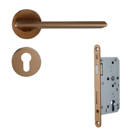 Hafele 489.11.136 LEV HDL MOR MAG SET WC ZI.SAT.BRONZ