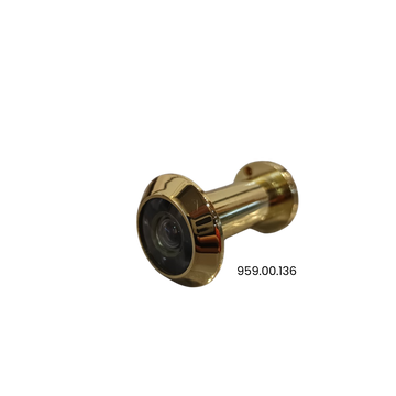 Hafele 959.00.136 DR.VIEW W/CAP 180 DEG BR.POL