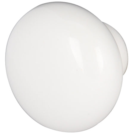 Hafele 481.22.158 KNOB PORCELAIN WHITE  32X25MM