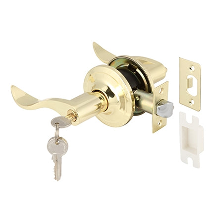 Hafele 489.10.797 Lever Lock Entrane Br. Pol