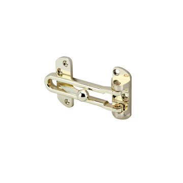 Hafele 489.15.002 DOOR GUARD ZINC BRASS POL.
