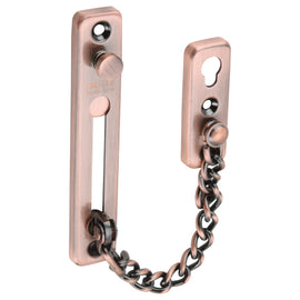 Hafele 489.71.564 DOOR CHAIN STAINLESS STEEL ANTIQUE COPPER FINISH