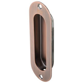 Hafele 489.72.103 FLUSH HANDLE 120 MM ST.ST ANT.COPPER