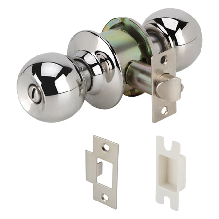 Hafele 489.93.116 Stainless Steel Knob Set Stainless Steel Polished ( bathroom )