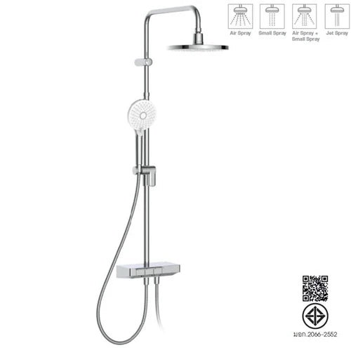 Hafele 495.60.004 Rain Shower .PIANO 3F HS120 OH220MM CP