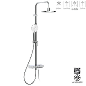 Hafele 495.60.004 Rain Shower .PIANO 3F HS120 OH220MM CP