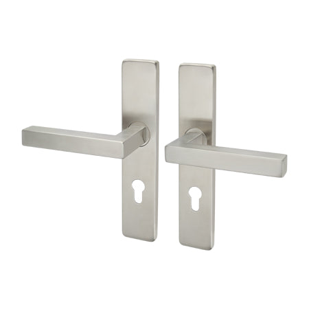 Hafele 499.63.960 PC HDL (ENT) SET SS LONG PLATE