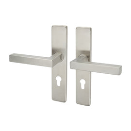 Hafele 499.63.960 PC HDL (ENT) SET SS LONG PLATE