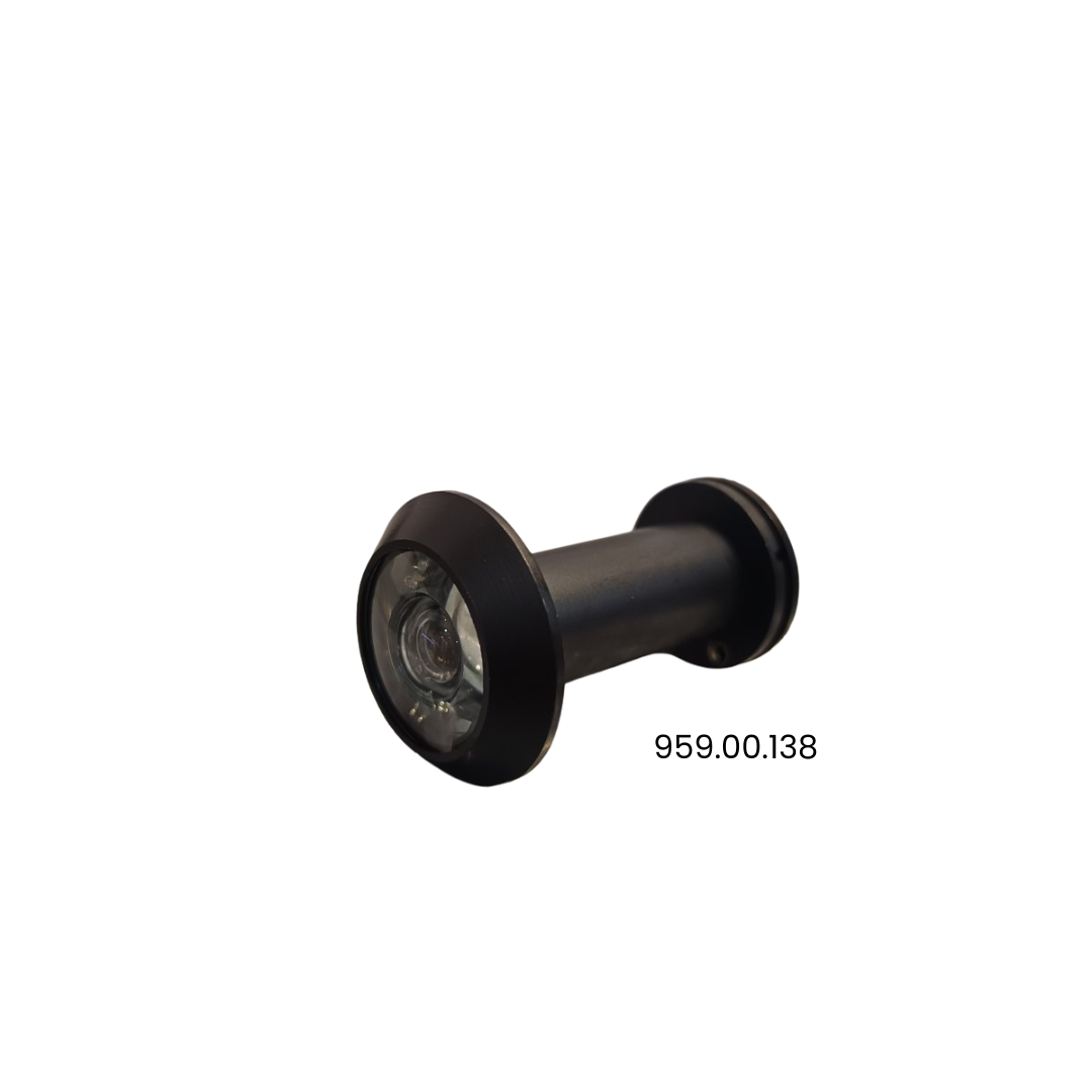 Hafele 959.00.138 DR.VIEW W/CAP 180D BR.BL MATT