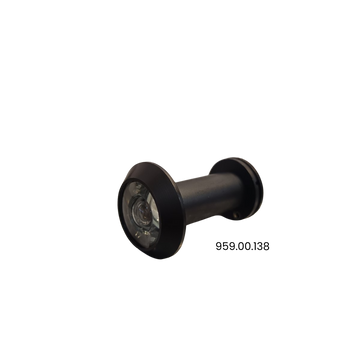 Hafele 959.00.138 DR.VIEW W/CAP 180D BR.BL MATT