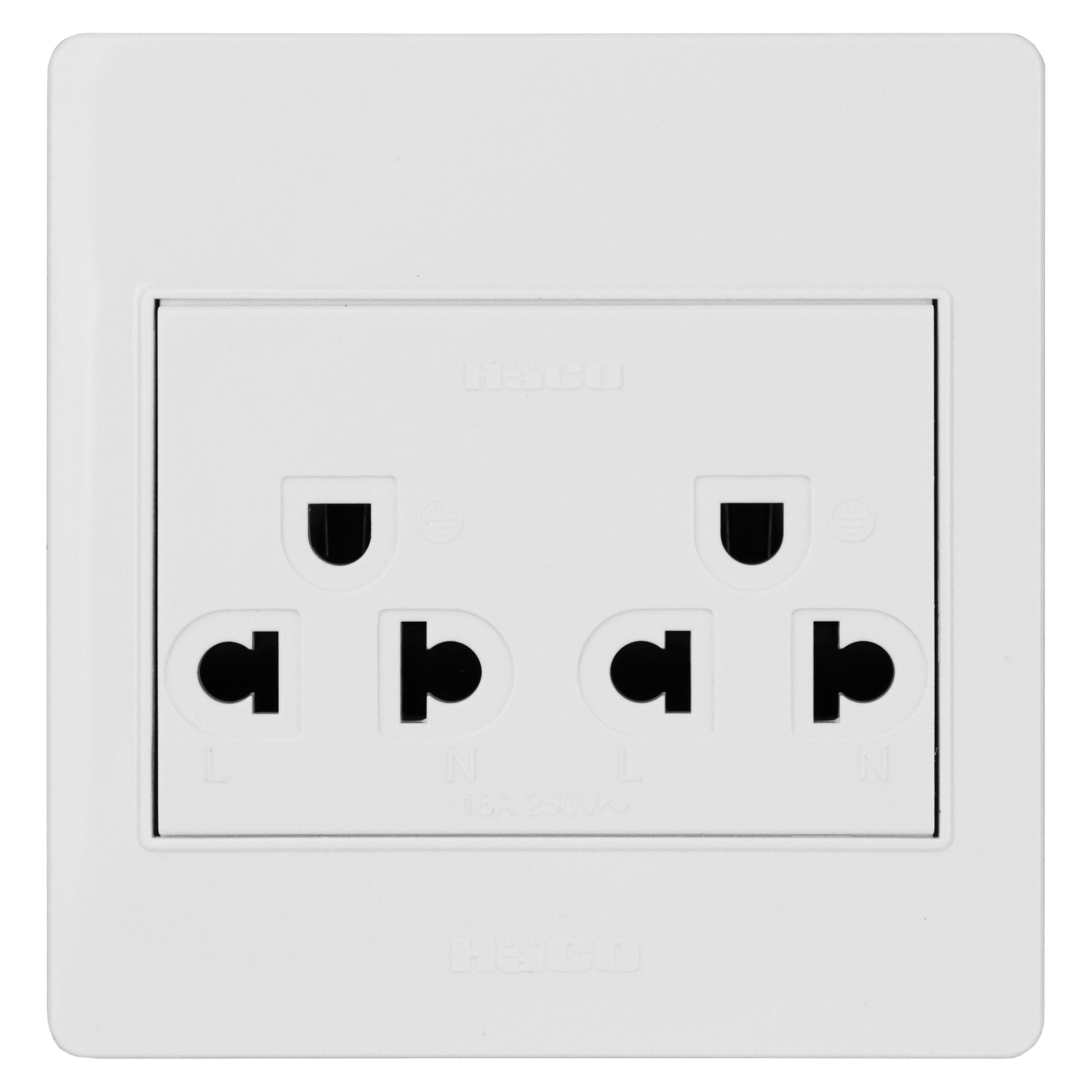 HACO-M3N-E20 Double Socket