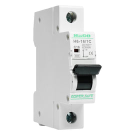 HACO-H6-16/1C MCB 1P 16A 6kA