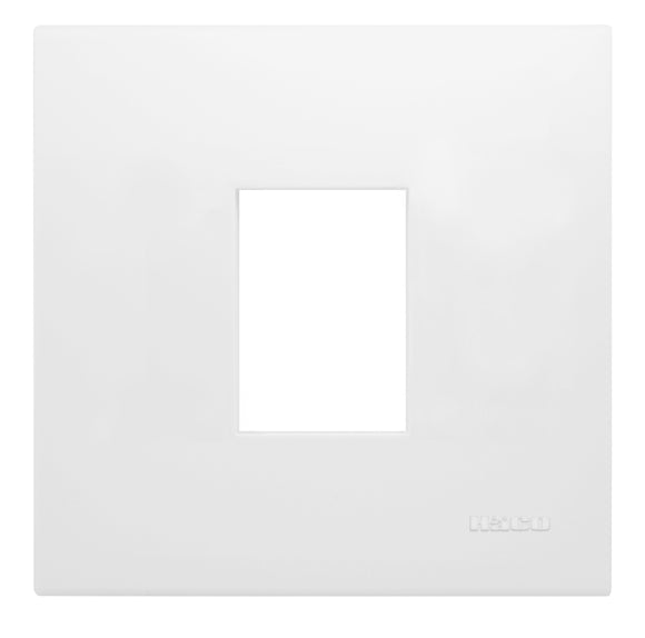 HACO-W1811 1 Gang Frame with Mounting Bracket (BS frame), w/Haco logo