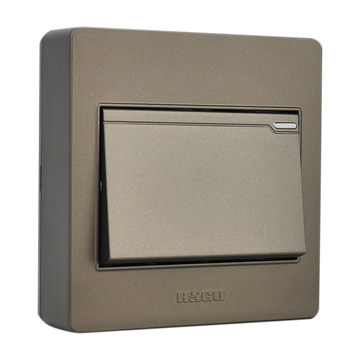 Haco-M3N-S11-CC 1 Gang 1 Way (Choco)