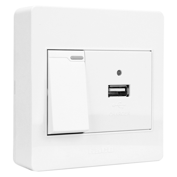 Haco-M3N-USB2S 2.1A USB SOCKET
