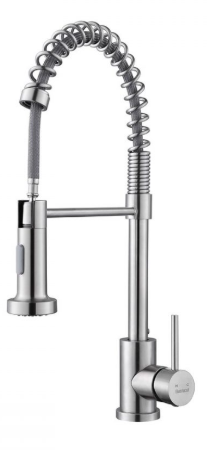 Rasland RA-A11011-MIX Hot and Cold Mixer Kitchen Faucet SS