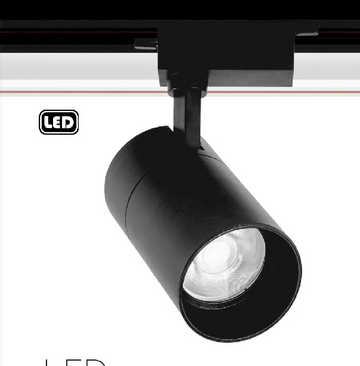 SL Track Light - Black (10W 3000K) [7-B-930A-10W3000K]
