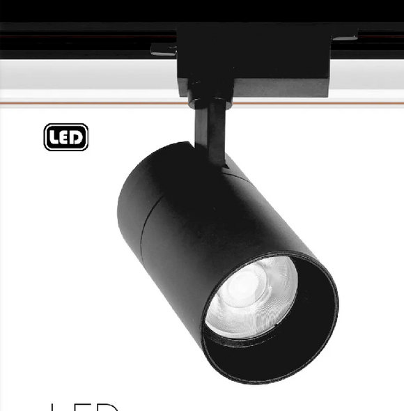 SL Track Light - Black (10W 3000K) [7-B-930A-10W3000K]