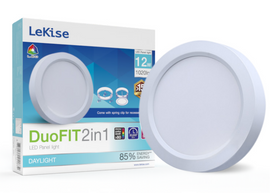 LeKise 2-in-1 Downlight LED18/DUO/R/225/I/865/220-240V