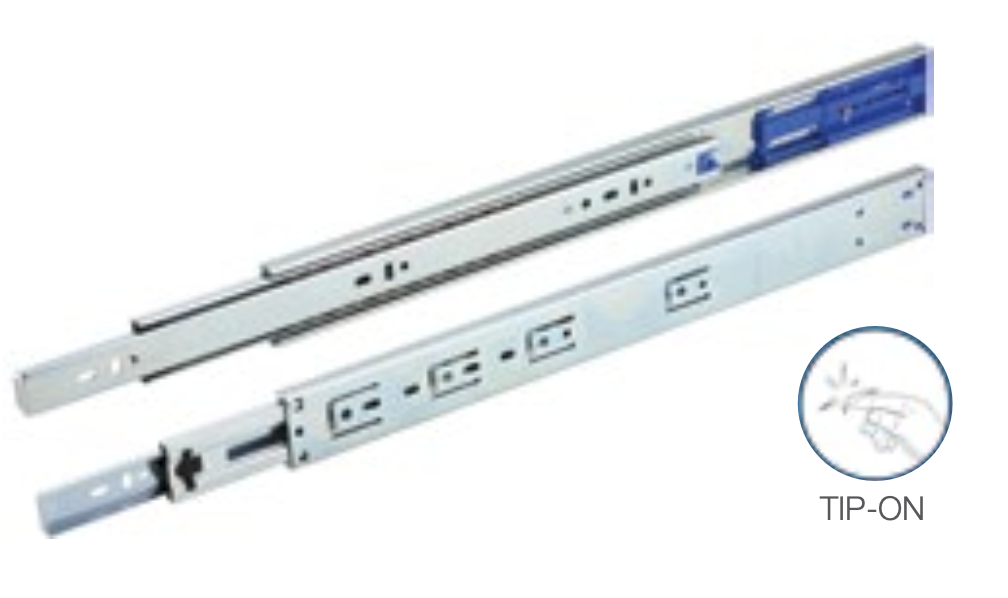 Hafele 494.02.722 14" Drawer Runner (Tip On) 350MM