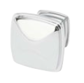 Hafele 481.22.172  Square Furniture Handle ZI. POL.CHR31X25MM