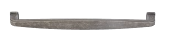 Hafele 481.21.376 4" Furniture Handle ZI.ANT.IRON.CC128MM