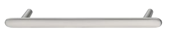 Hafele 481.21.391 Furniture Handle.ZI.NI.BRUSH 141X31MM