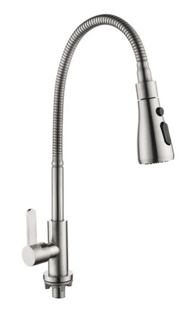 Hafele 495.50.280 COUNTER TOP KITCHEN TAP FLEX.SPRAY EXP. SS304