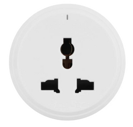 Haco TR-U10-WE Universal Socket White