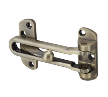 Hafele 489.15.003 DOOR GUARD ZINC ANT.BRASS