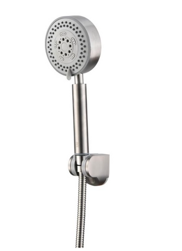 Rasland RA-D414-Stainless Hand Shower Set with Hose & Hook Matt