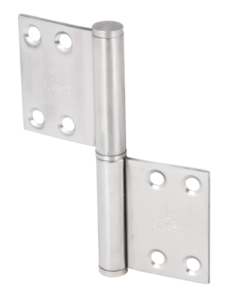 Hafele 489.02.450 Flag Hinge 4" ST.ST (2 Pack) (SS304)
