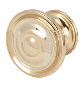 Hafele 481.01.407 KNOB ZI.GOLDCOL.POL. 30X23MM