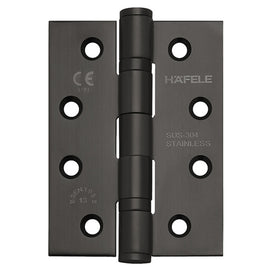 Hafele 926.98.133 Butt Hinge 5 x 3.5 (3 MM) Black 1 PC