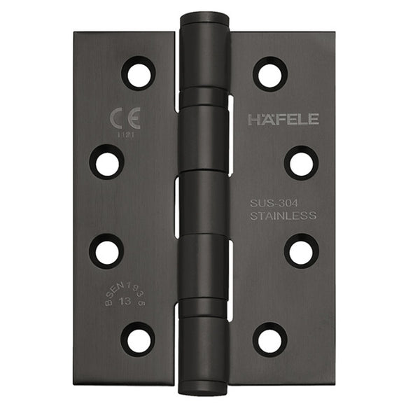 Hafele 926.98.133 Butt Hinge 5 x 3.5 (3 MM) Black 1 PC