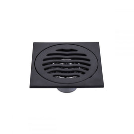 Rasland BLACK SHOWER DRAIN SQUARE RA WT-BLACK