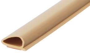 Hafele 950.10.281 DOOR SEAL ELASTOMER BRO 6M