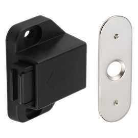 Hafele 482.02.166 MAG.PRESSURE CATCH 1WING BLACK