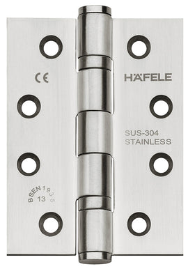Hafele 926.98.040 Butt Hinge 4 x 3 (3 MM) Stainles Steel 1 PC