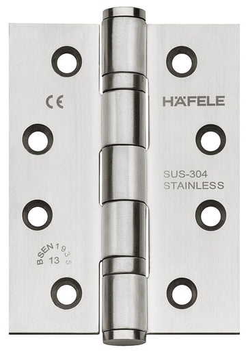 Hafele 926.98.040 Butt Hinge 4 x 3 (3 MM) Stainles Steel 1 PC