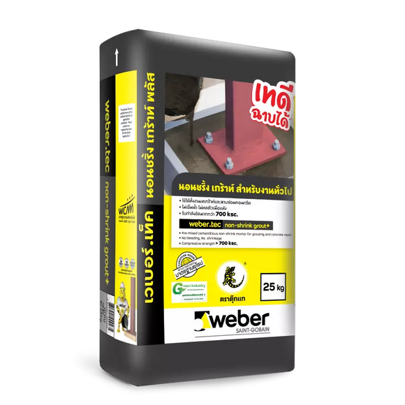 Weber Tec Non-Shrink Grout+ Gray 25 kg -801-FG031001A4