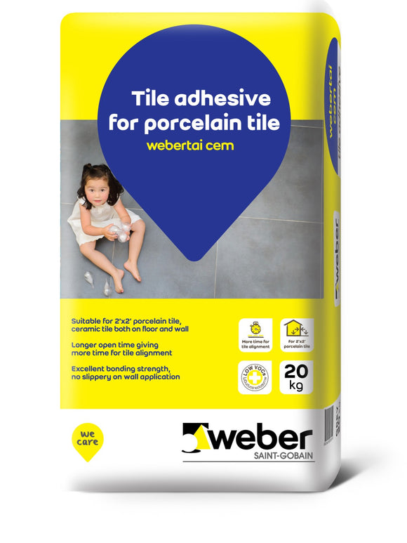 Weber Tai Cem 20kg 101-FGE012002AS